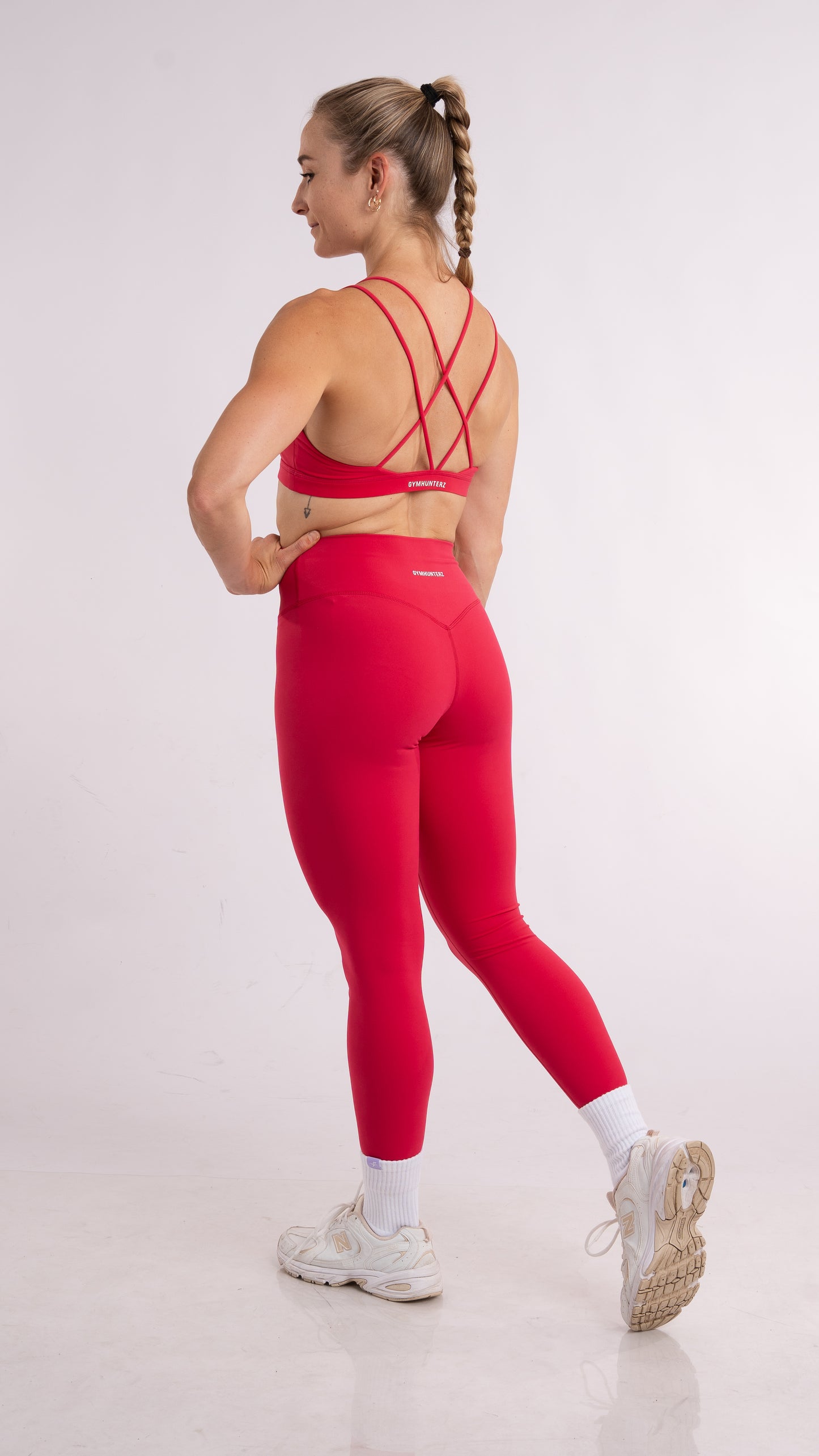 Soft Sculpt Legging - Berry Red