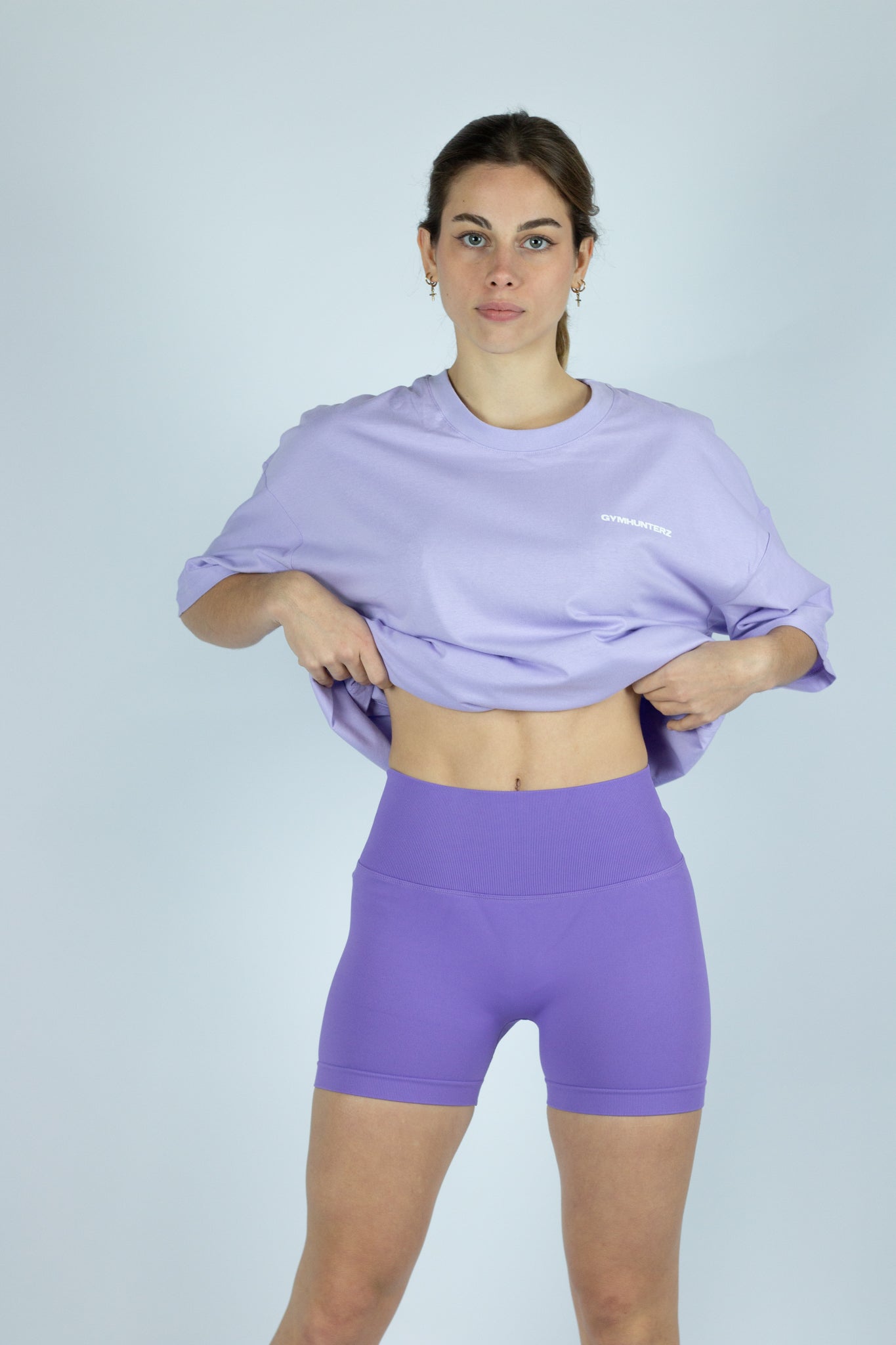 Oversized T-shirt - Purple
