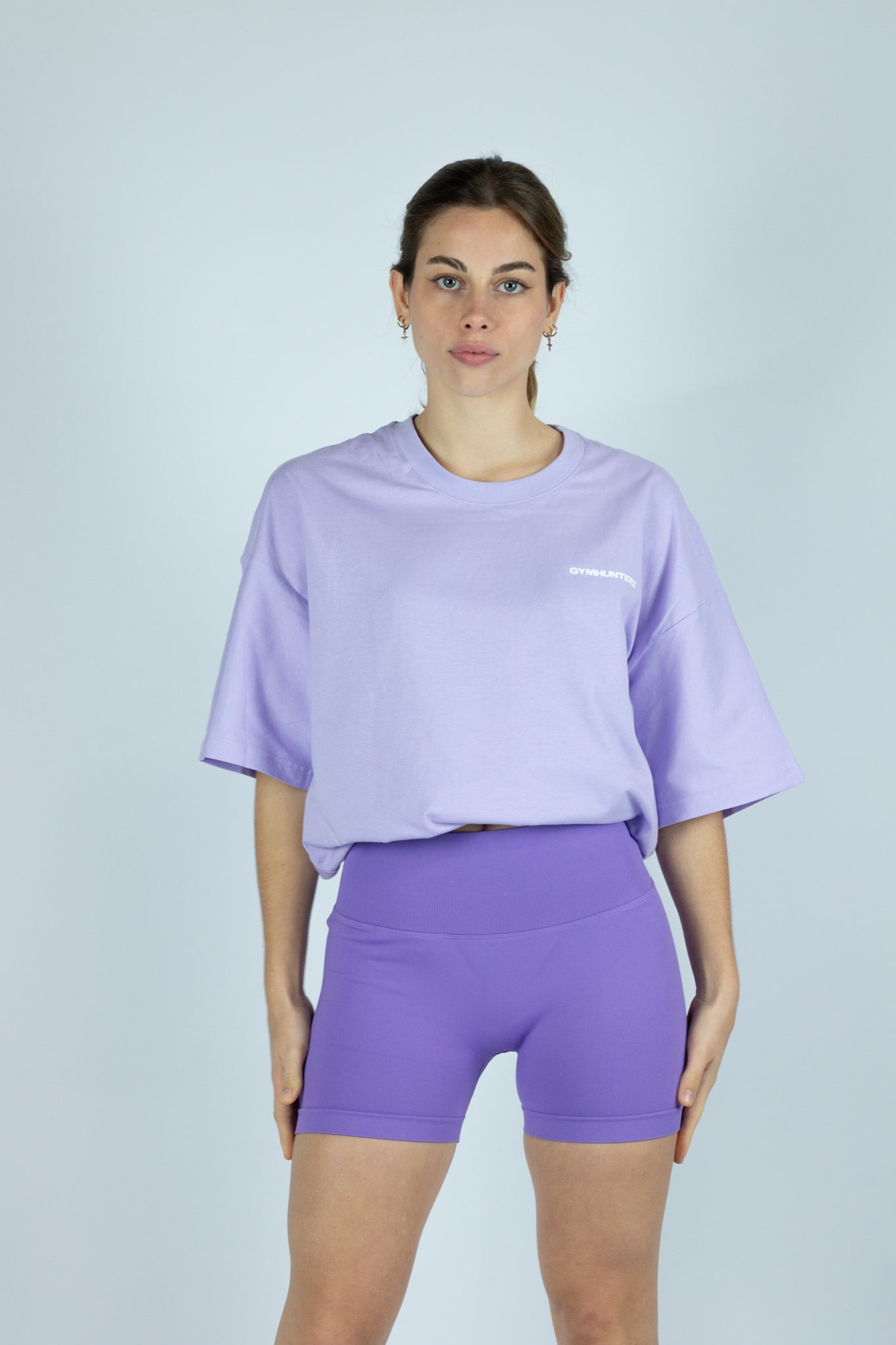 Oversized T-shirt - Purple