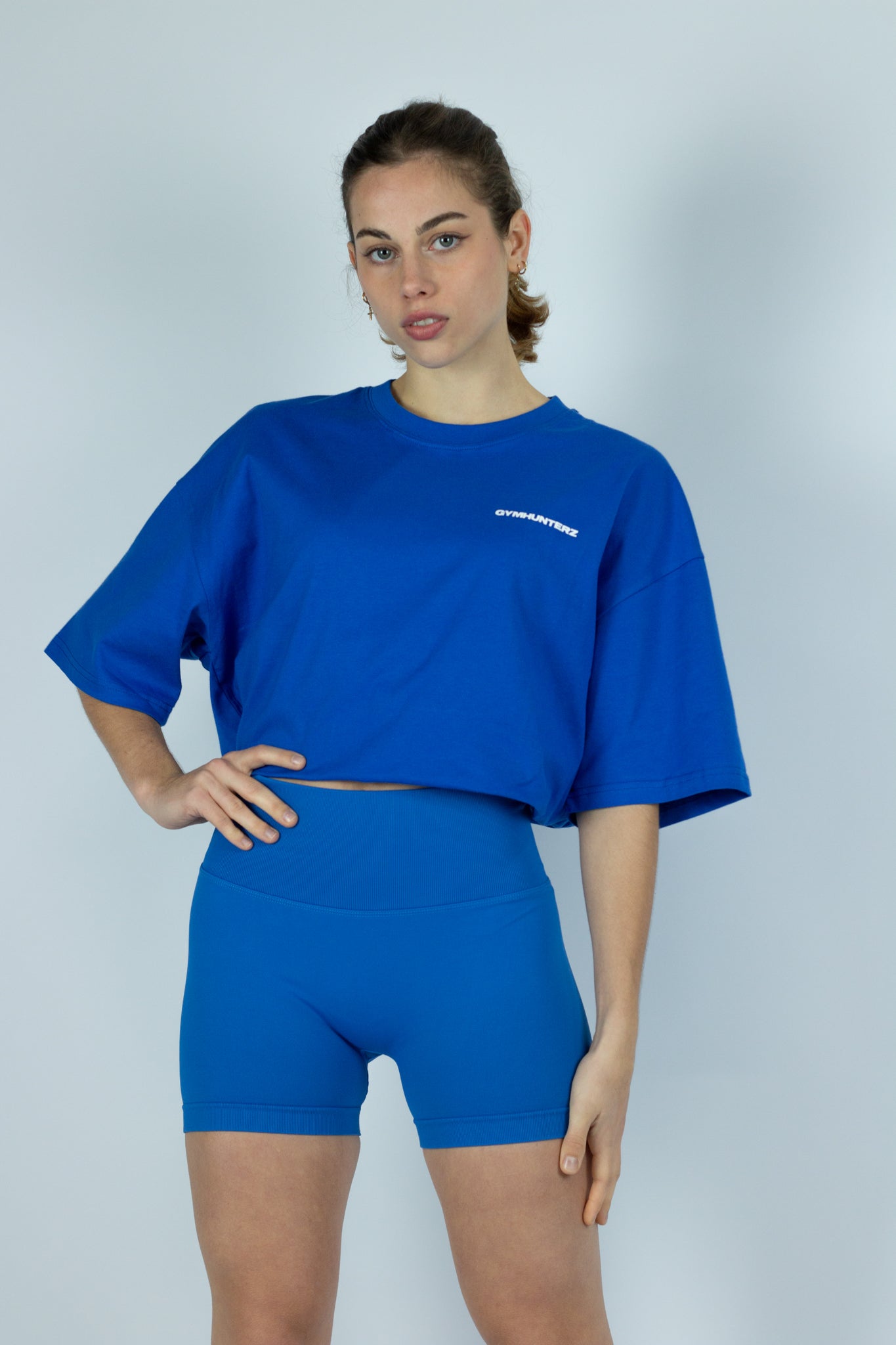 Oversized T-shirt - Blue