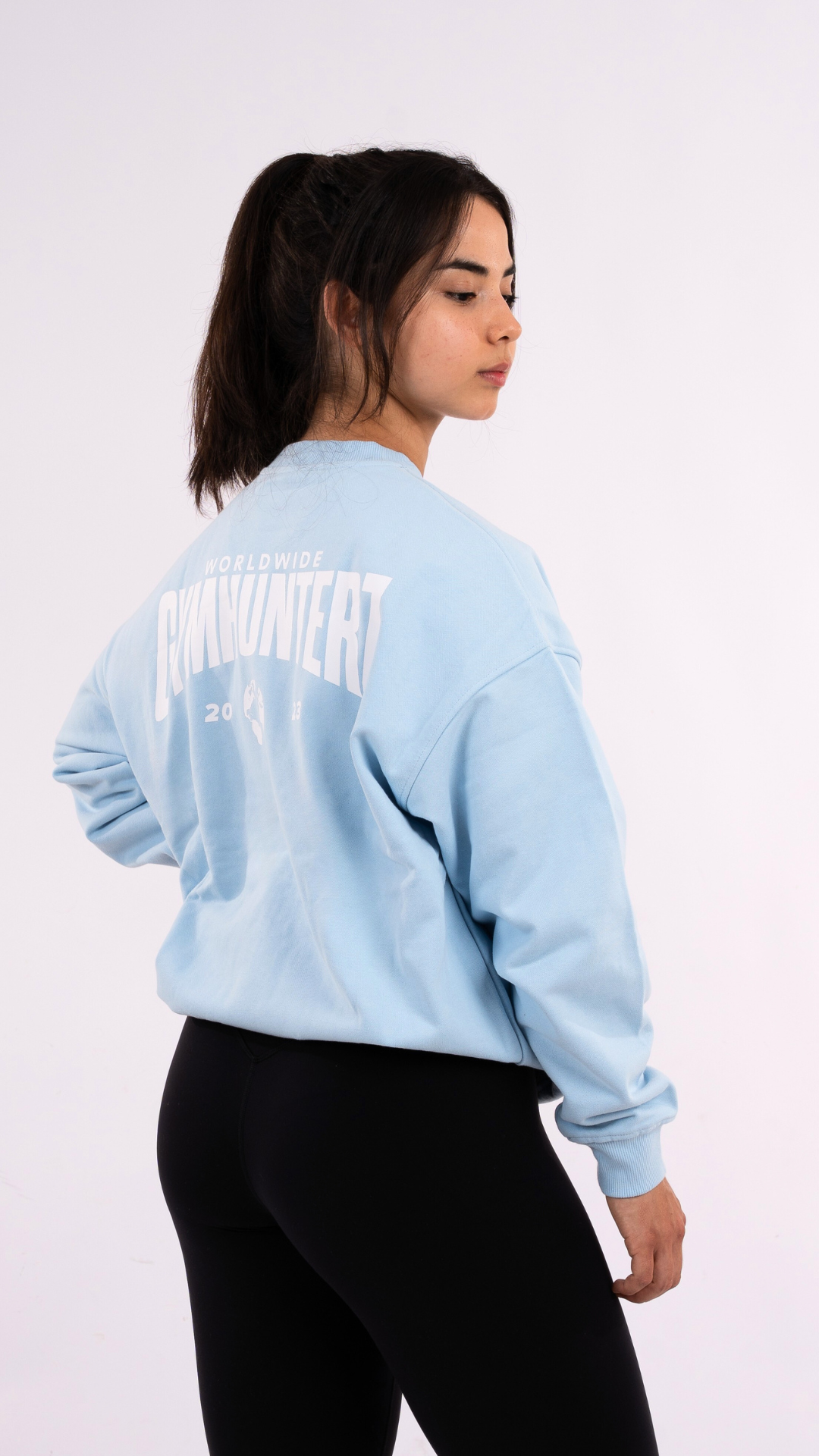 Worldwide Sweater - Light blue