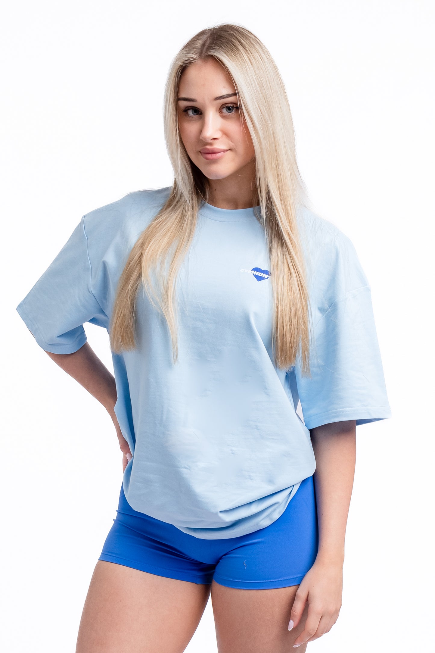 Power Girl Tee - Blue