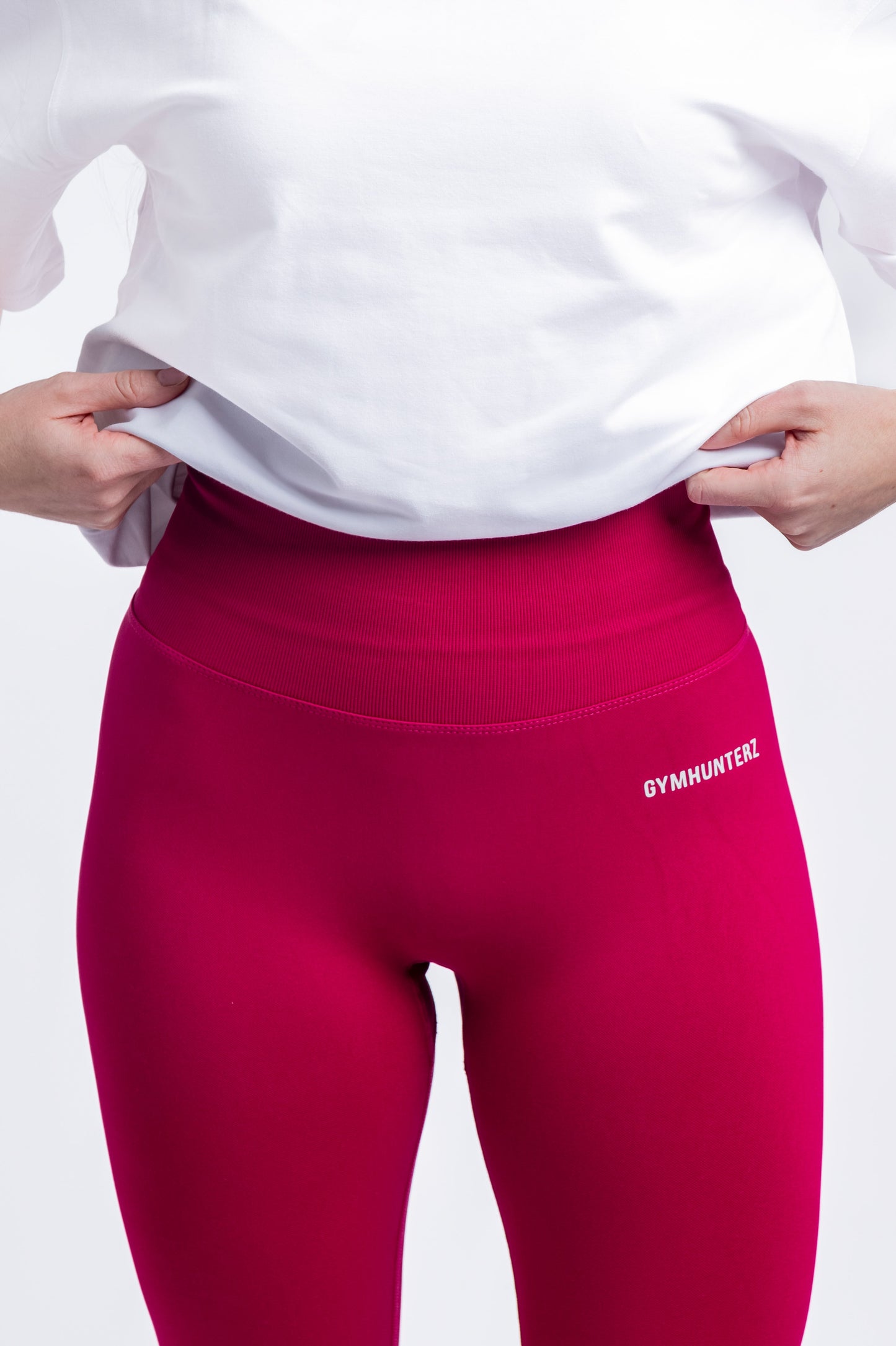 Booty pump Legging - Berry Red