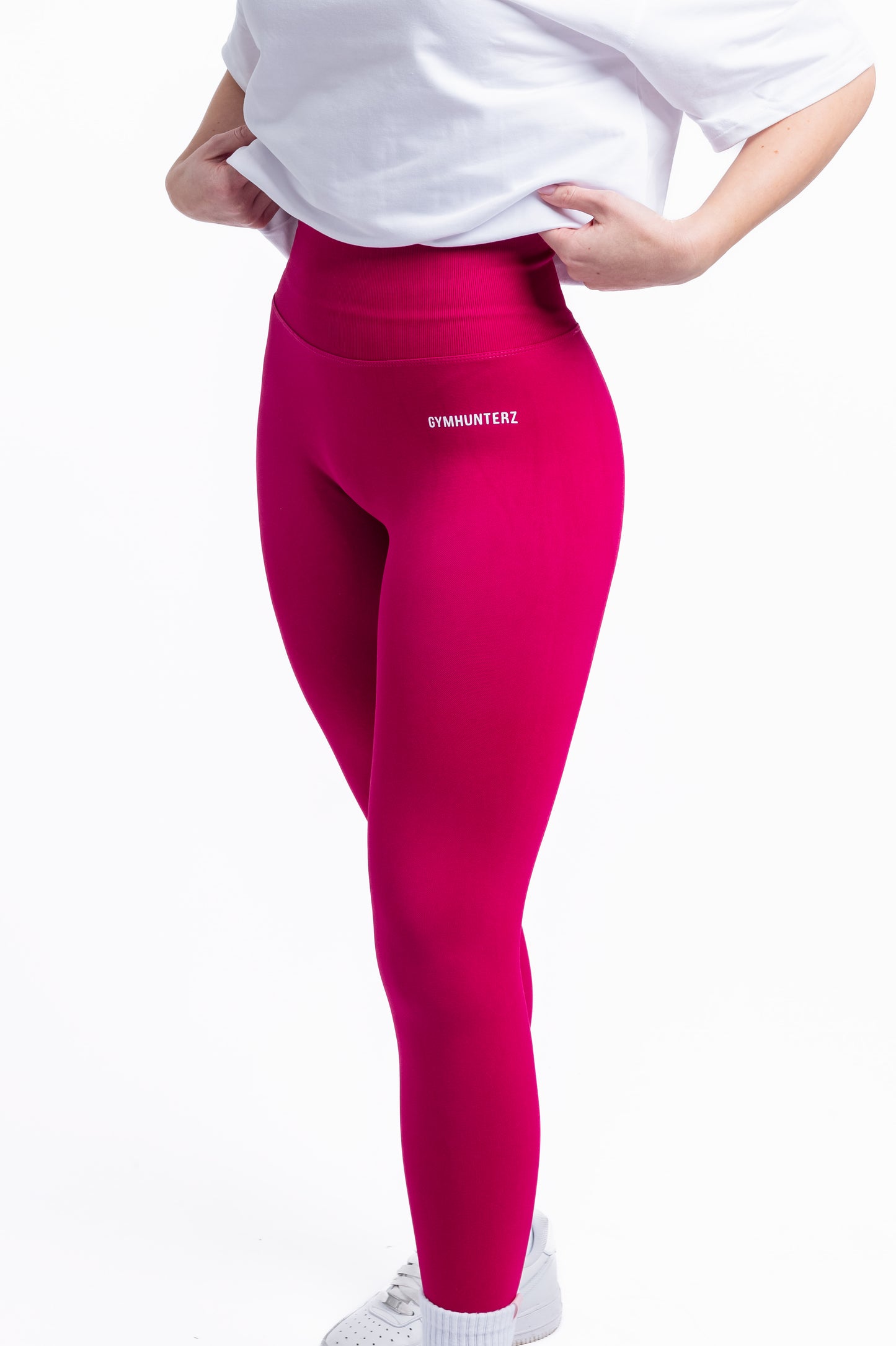 Booty pump Legging - Berry Red