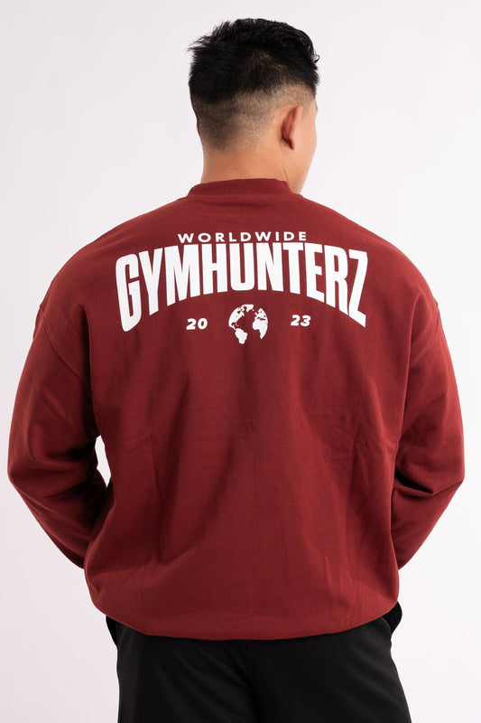Worldwide Sweater - Red