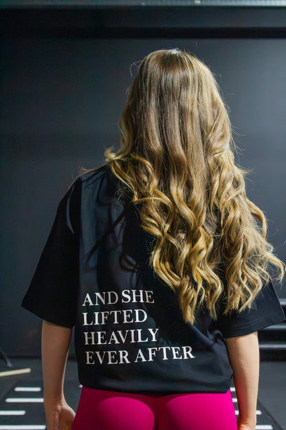 Lifted Heavily Tee - Black