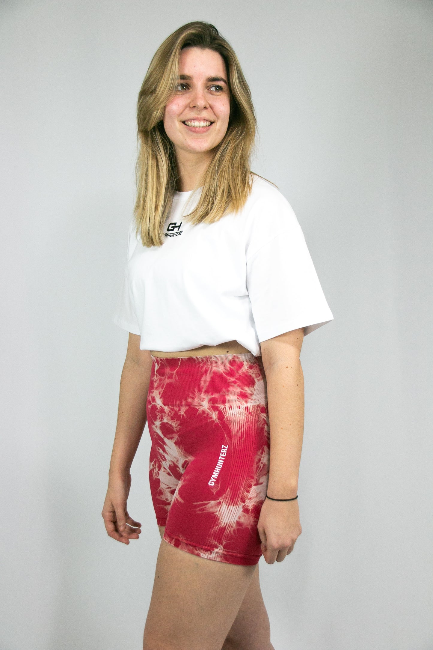 Marble Short - Red