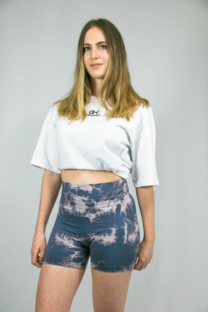 Marble Short - Purple