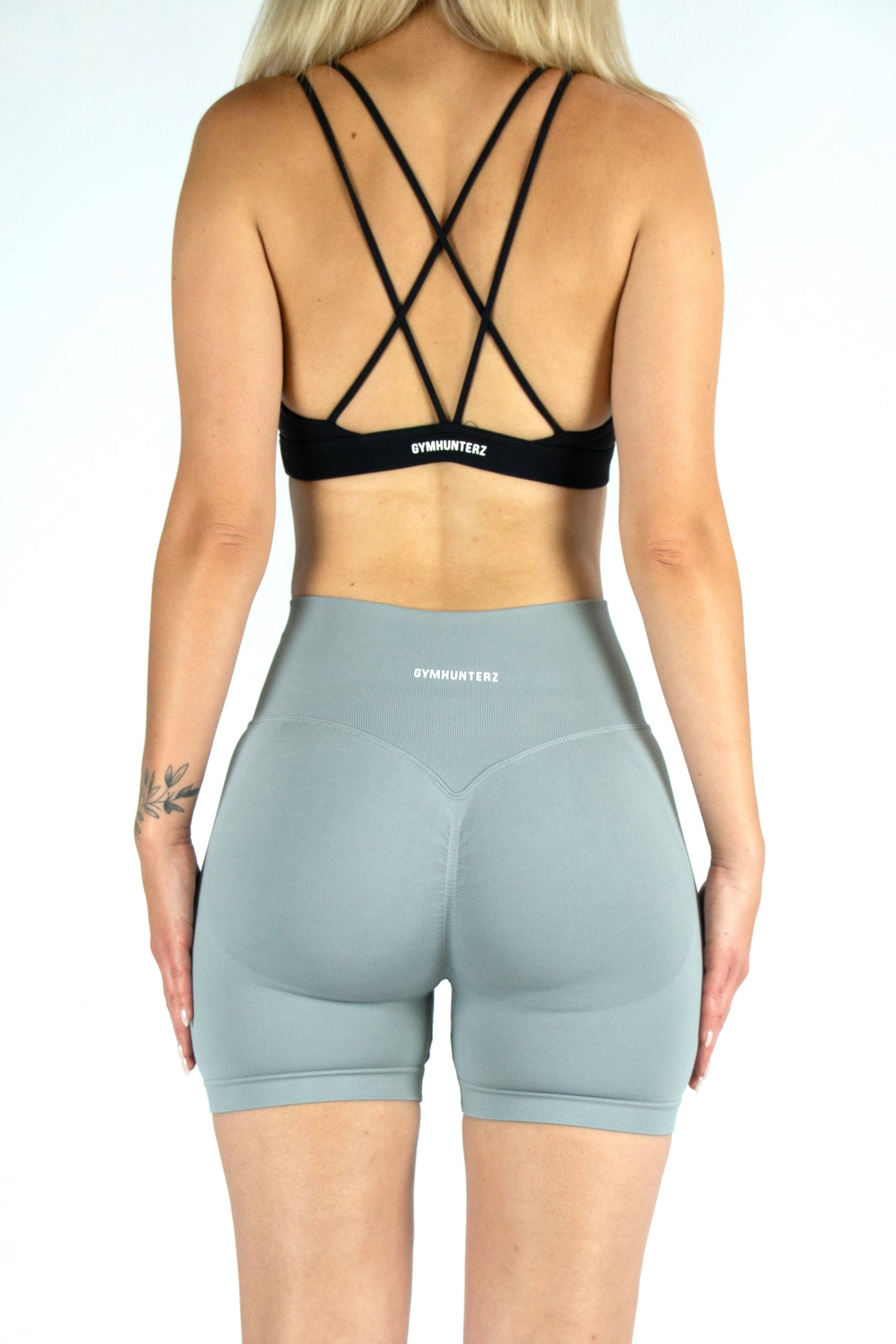 Strappy Sport Bra - Black