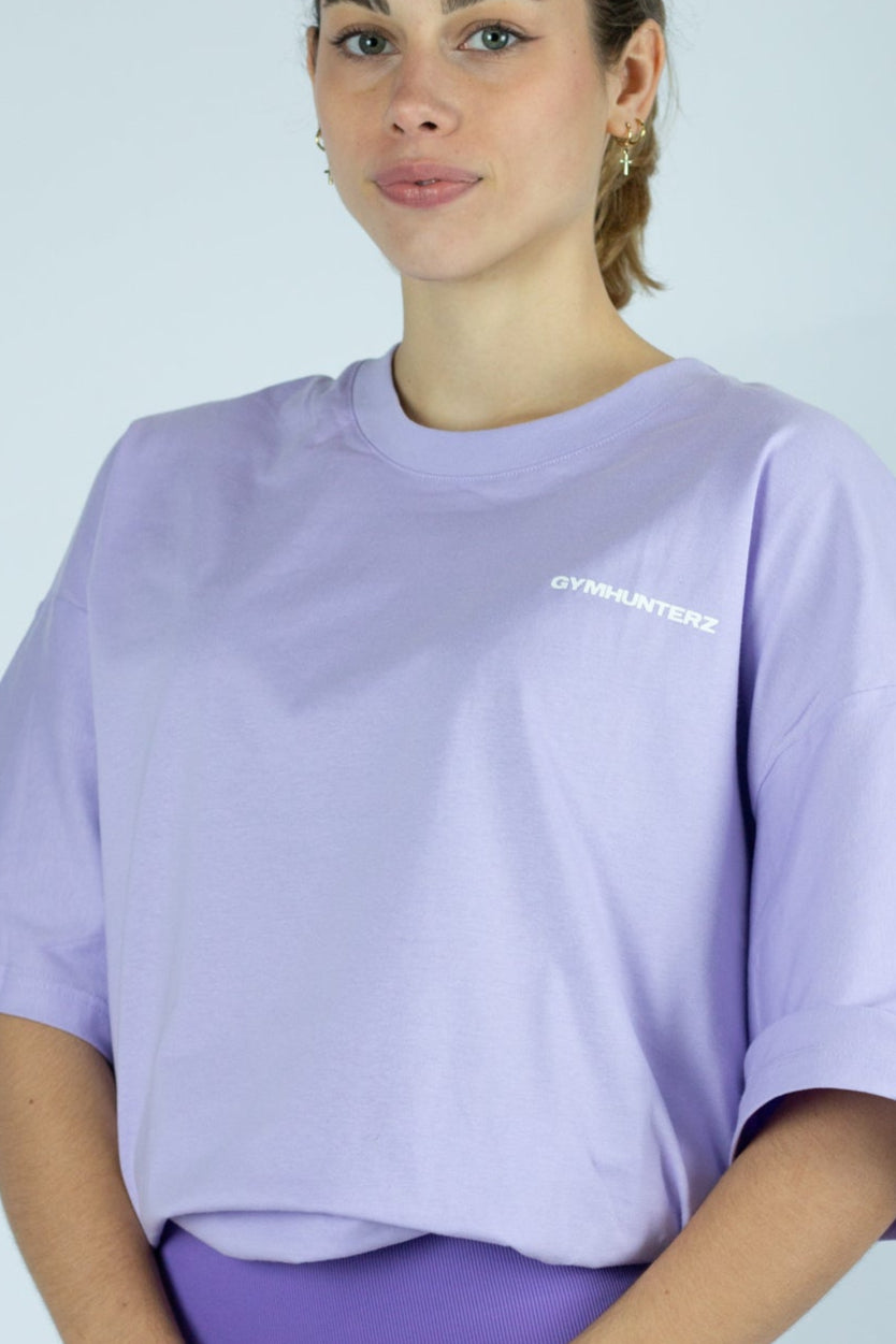 Oversized T-shirt - Purple