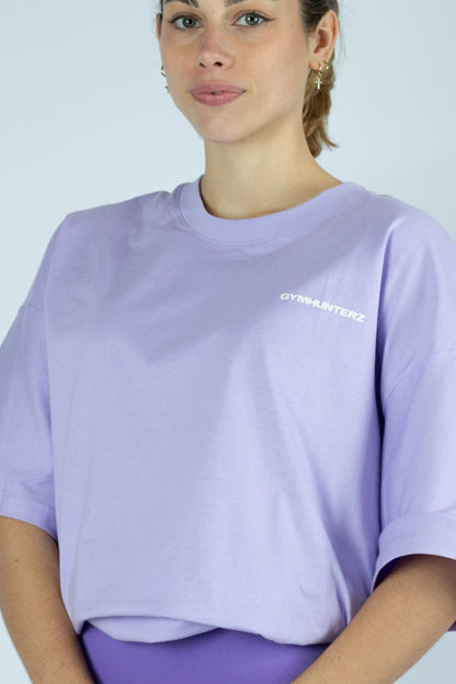 Oversized T-shirt - Purple