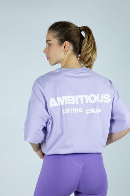 Oversized T-shirt - Purple
