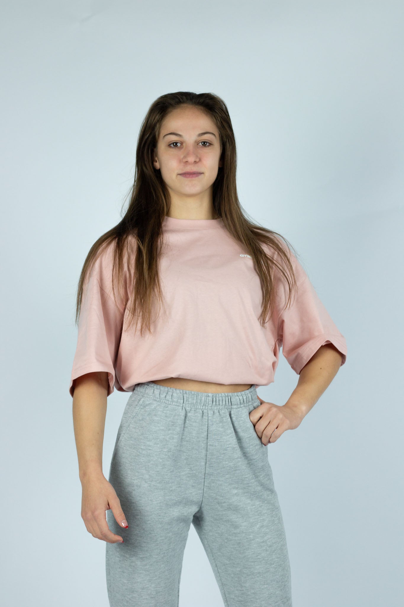 Oversized T-shirt - Pink