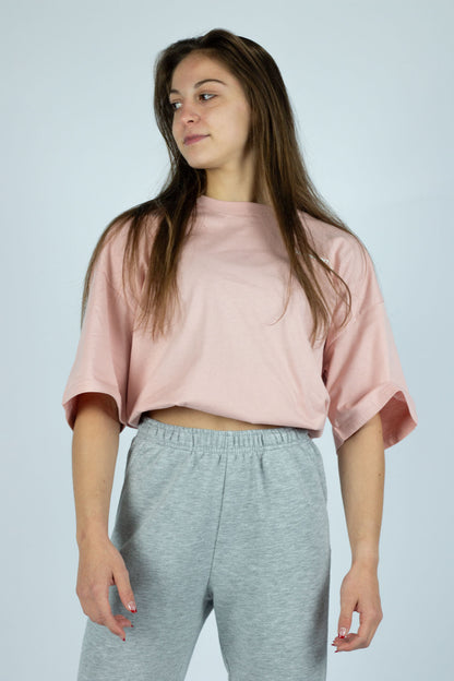 Oversized T-shirt - Pink