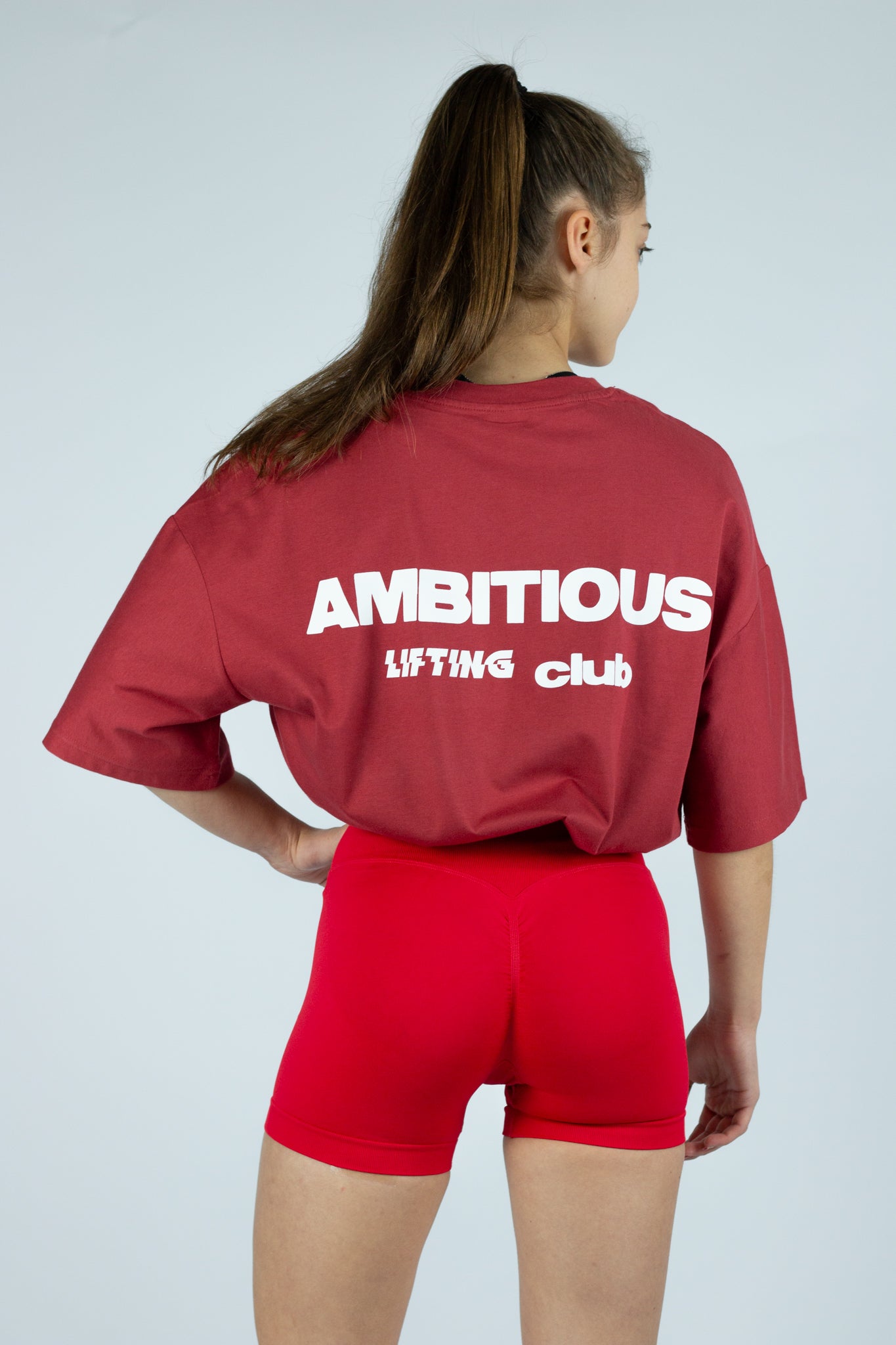 Oversized T-shirt - Red