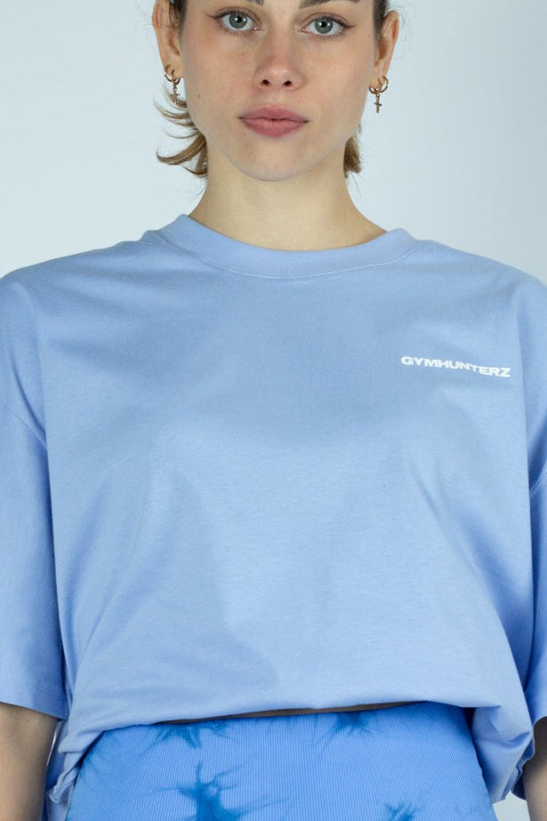 Oversized T-shirt - Light Blue