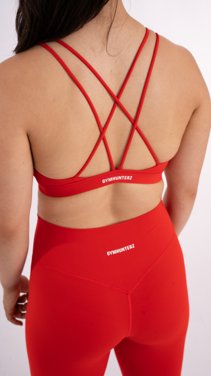 Soft Sculpt Legging - Red